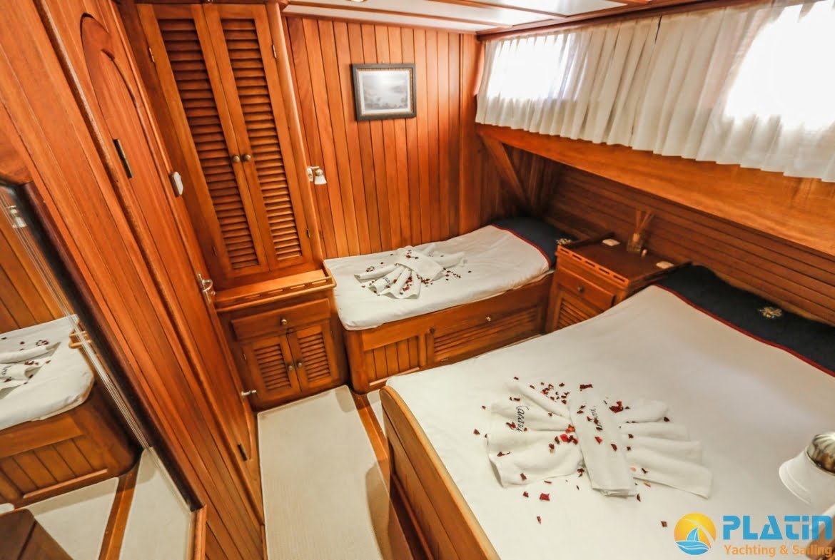 Gulet Kanaryam Luxury Yacht - Yacht Charter Turkey