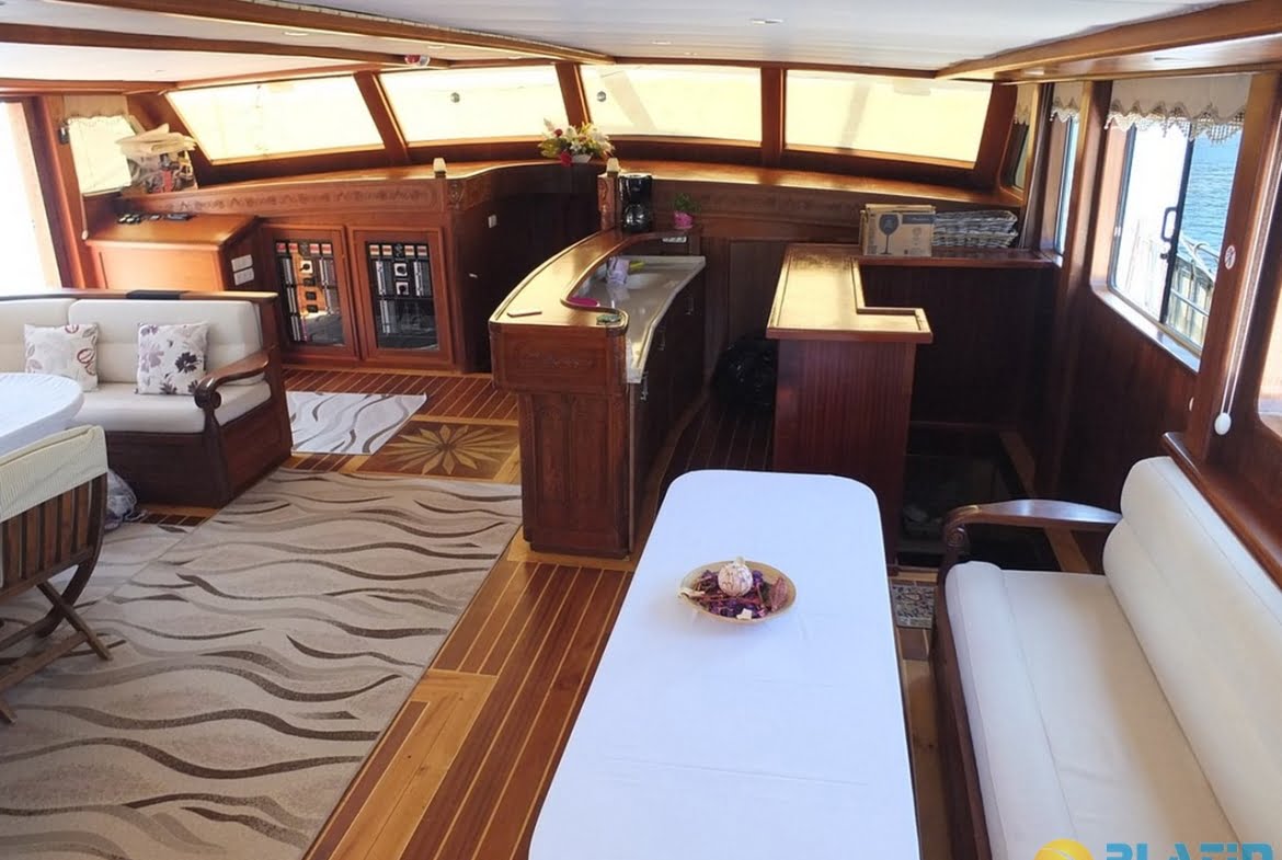 S Nur Taylan Yacht Gulet 34 Meter 8 Cabin AC -Yacht Charter Turkey