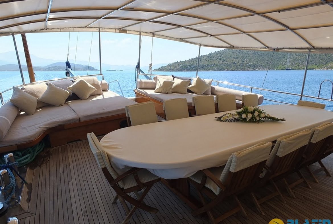 S Nur Taylan Yacht Gulet 34 Meter 8 Cabin AC -Yacht Charter Turkey