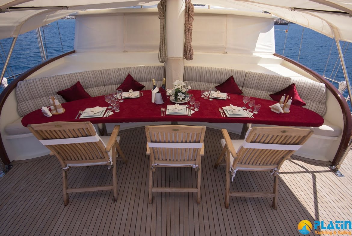 Berrak Su Gulet Yach Charter in Bodrum Marmaris Turkey Greece Island