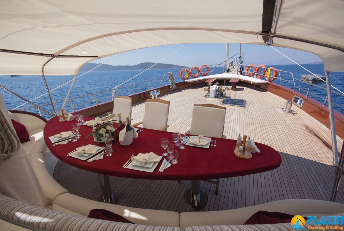 Berrak Su Gulet Yach Charter in Bodrum Marmaris Turkey Greece Island