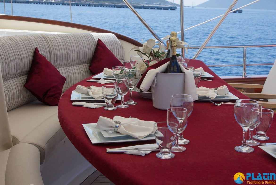 Berrak Su Gulet Yach Charter in Bodrum Marmaris Turkey Greece Island