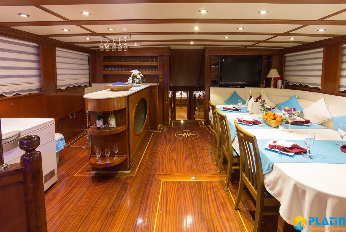 Berrak Su Gulet Yach Charter in Bodrum Marmaris Turkey Greece Island