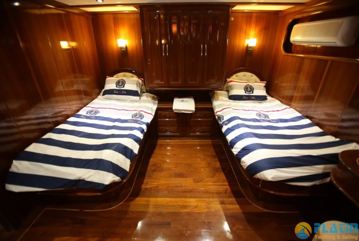 semercioglu gulet yacht 40 meters 10 cabins 20 passanger gulet Fethiye Marmaris bodrum Turkey
